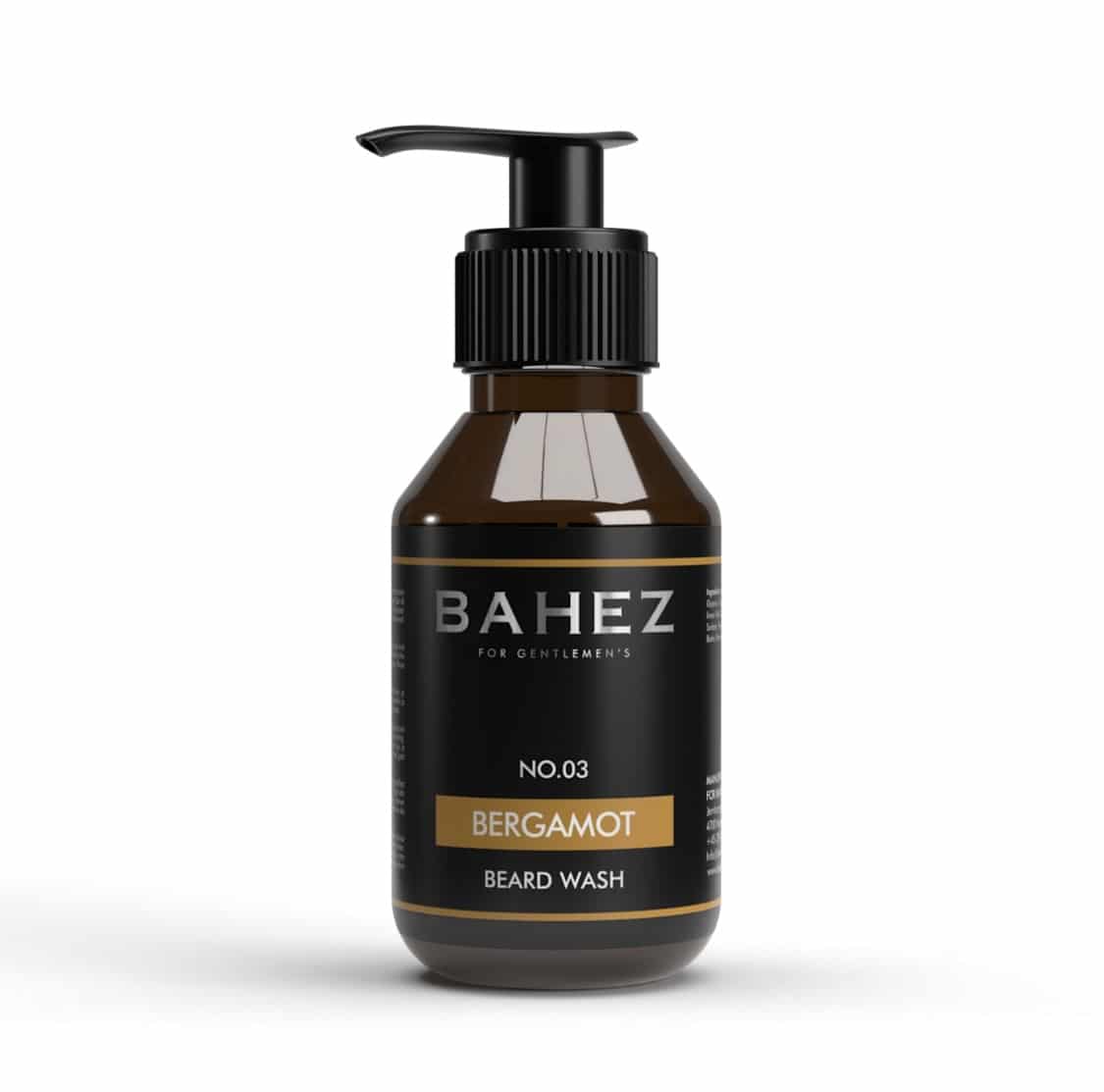 Bahez Beard Shampoo – Bergamot, 150 ml.